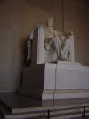 The Lincoln Memorial - Lincoln Seated darker