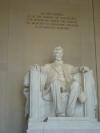 The Lincoln Memorial - Lincoln Seated