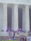 The Lincoln Memorial - closer