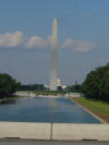 The Lincoln Memorial - view of DC Mall