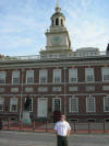 Jonathan at Independence Hall